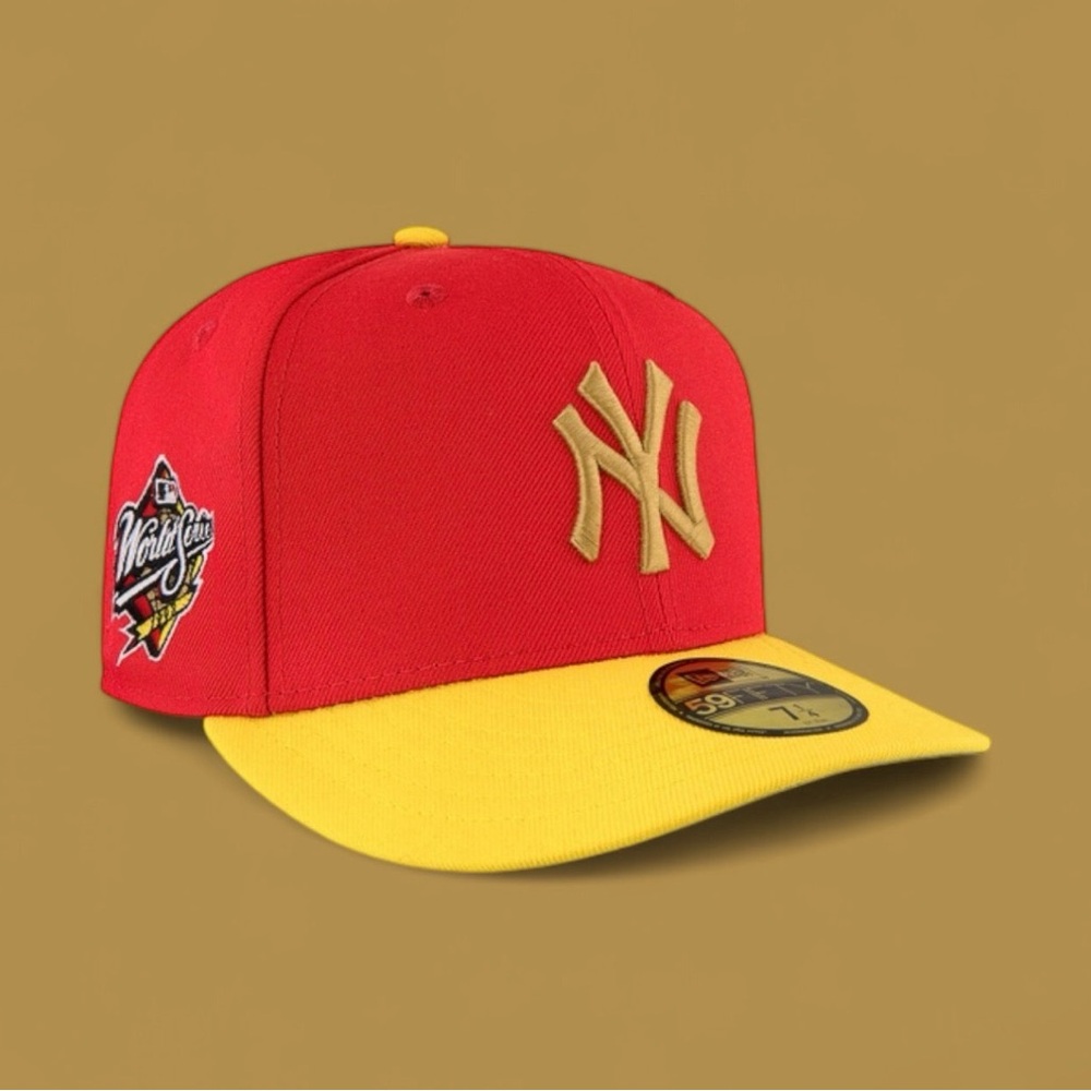 NEW YORK YANKEES RED AND YELLOW 1998 WORLD SERIES